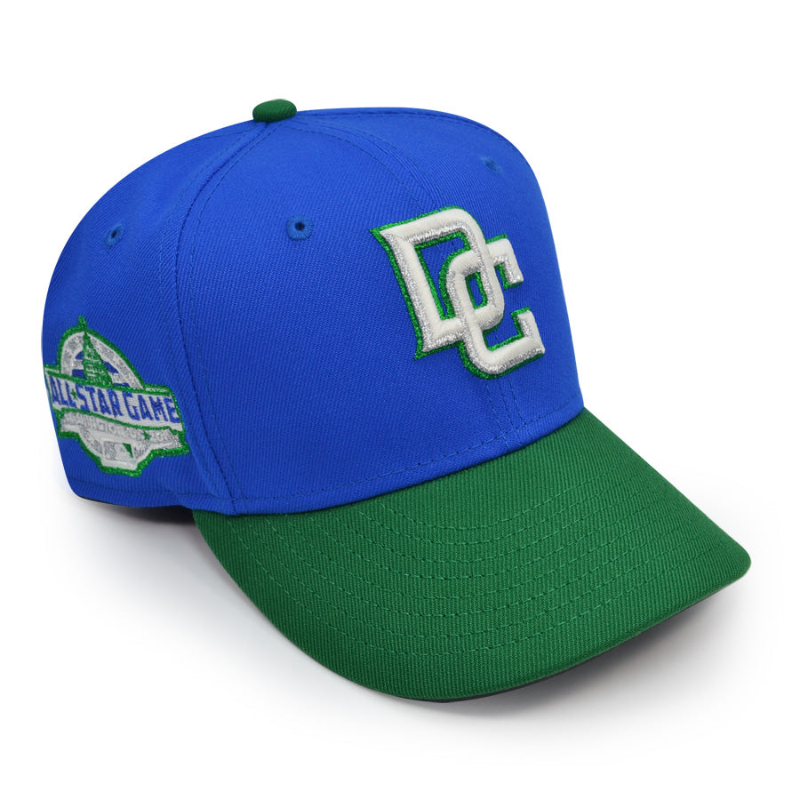 Washington Nationals DC "VOLUME 47, 2nd EDITION" Exclusive New Era 59Fifty Fitted Hat - Blue Bead/Kelly