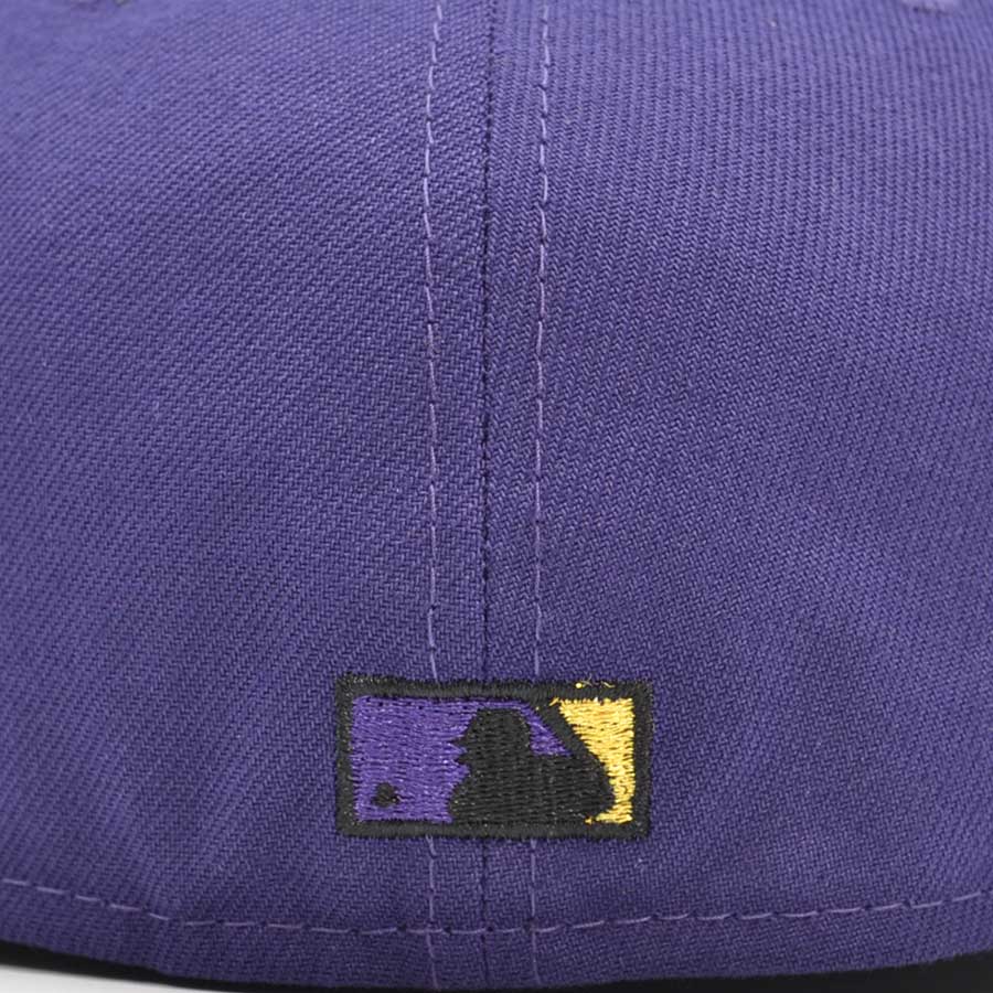 Anaheim Angels 40th Anniversary Exclusive New Era 59Fifty Fitted Hat - Purple/Black