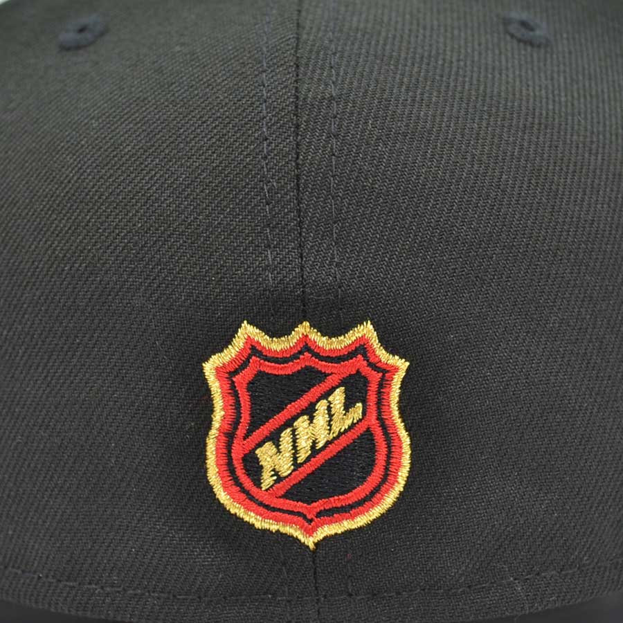 St.Louis Blues "LOU NOTES" Exclusive New Era 59Fifty Fitted Hat - Black/Royal
