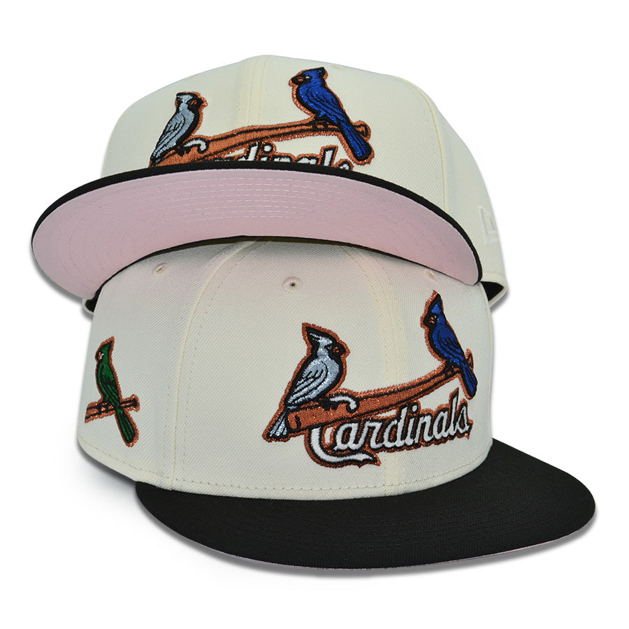 St.Louis Cardinals "FAMILY FIRST" Exclusive New Era 59Fifty Fitted Hat - Chrome/Black