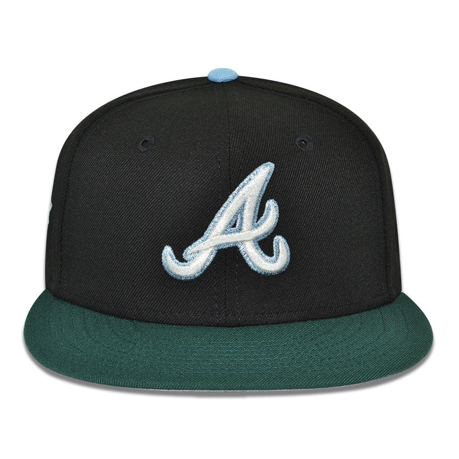 Atlanta Braves "ANTMAN" Exclusive New Era 59Fifty Fitted Hat - Black/Dark Green