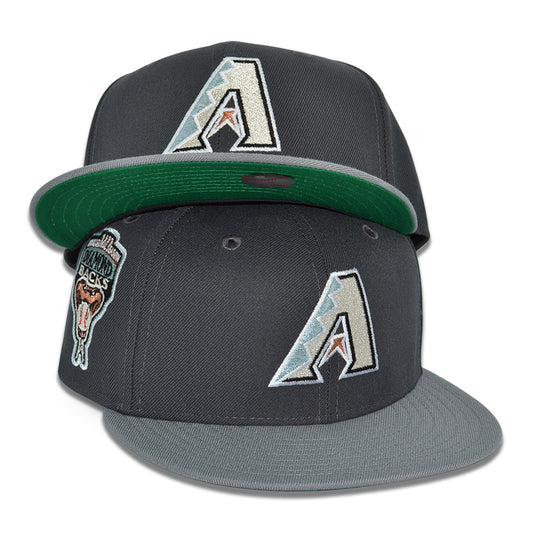 Arizona Diamondbacks "COPPER TONGUE" Exclusive New Era 59Fifty Fitted Hat - Graphite/Storm