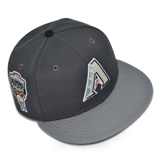Arizona Diamondbacks "COPPER TONGUE" Exclusive New Era 59Fifty Fitted Hat - Graphite/Storm