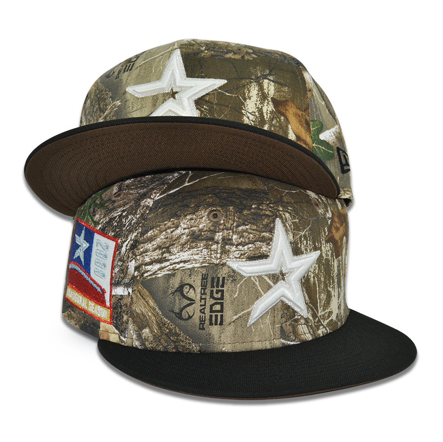 Houston Astros "TEXAS BOY REAL TREE" Exclusive New Era 59Fifty Fitted Hat - Real Tree/Black
