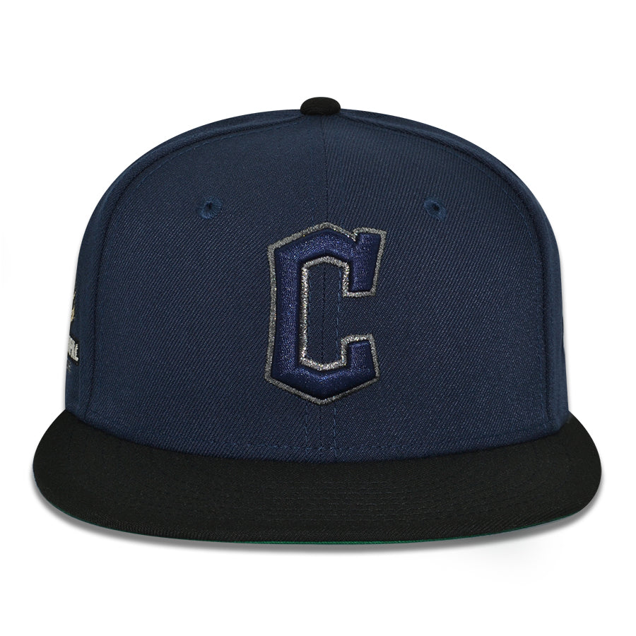 Cleveland Guardians "216" Exclusive New Era 59Fifty Fitted Hat - Nightshift Navy/Black