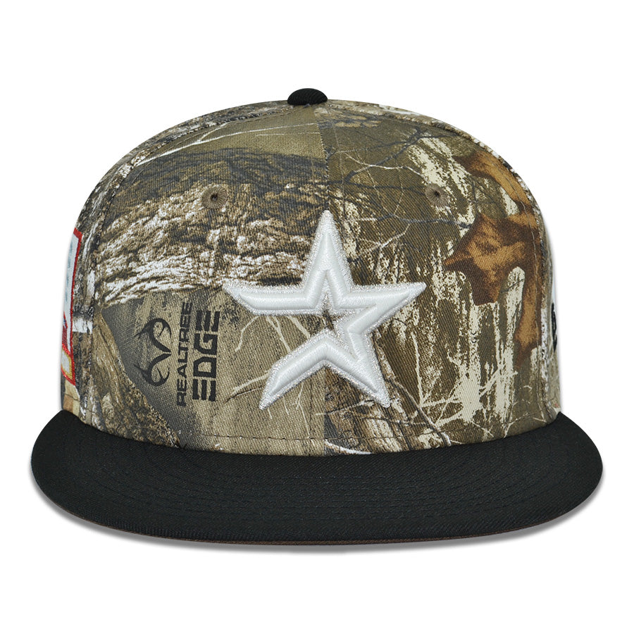 Houston Astros "TEXAS BOY REAL TREE" Exclusive New Era 59Fifty Fitted Hat - Real Tree/Black