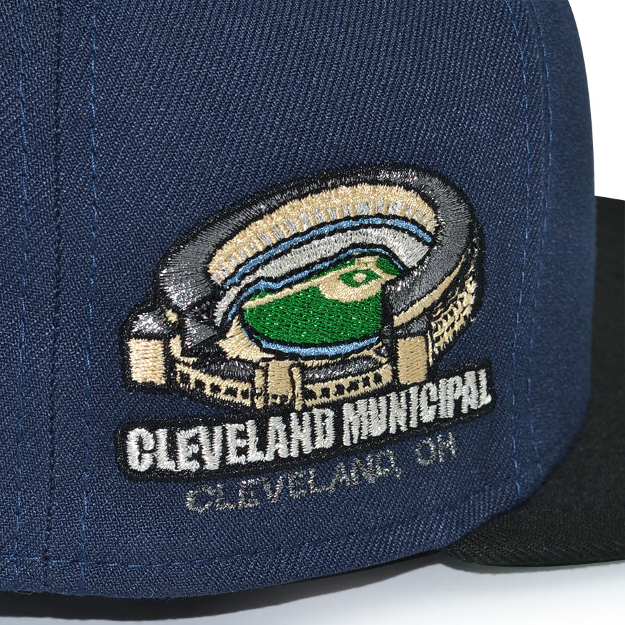 Cleveland Guardians "216" Exclusive New Era 59Fifty Fitted Hat - Nightshift Navy/Black