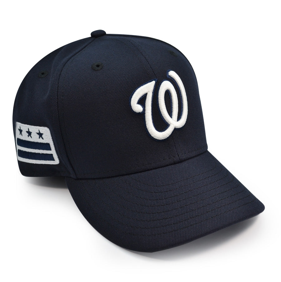Washington Nationals CITY FLAG Exclusive New Era 59Fifty Fitted Hat - Navy