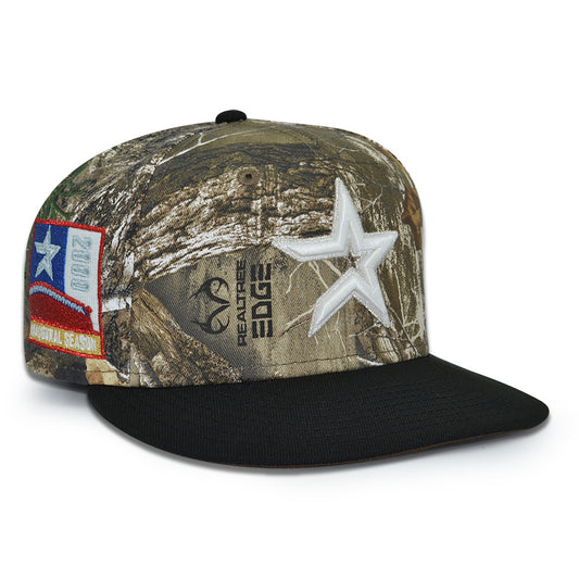 Houston Astros "TEXAS BOY REAL TREE" Exclusive New Era 59Fifty Fitted Hat - Real Tree/Black
