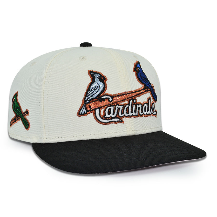St.Louis Cardinals "FAMILY FIRST" Exclusive New Era 59Fifty Fitted Hat - Chrome/Black