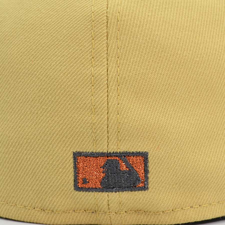 Houston Astros 35 Years Exclusive New Era 59Fifty Fitted Hat -Vegas Gold/Black