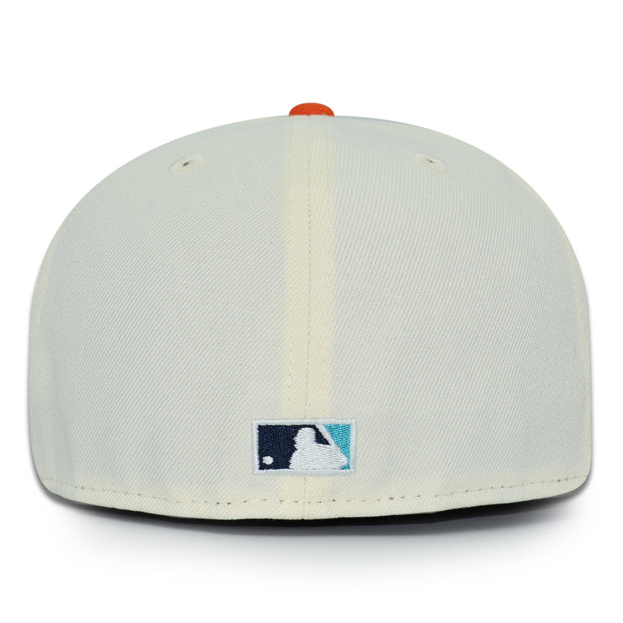 Seattle Mariners "465" Exclusive New Era 59Fifty Fitted Hat - Chrome/Navy