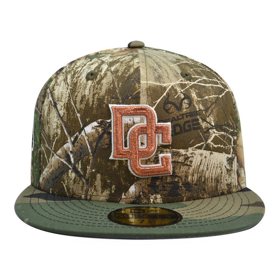 Washington Nationals DC 45 Years RFK Exclusive New Era 59Fifty Fitted Hat - Real Tree/Woodland Camo