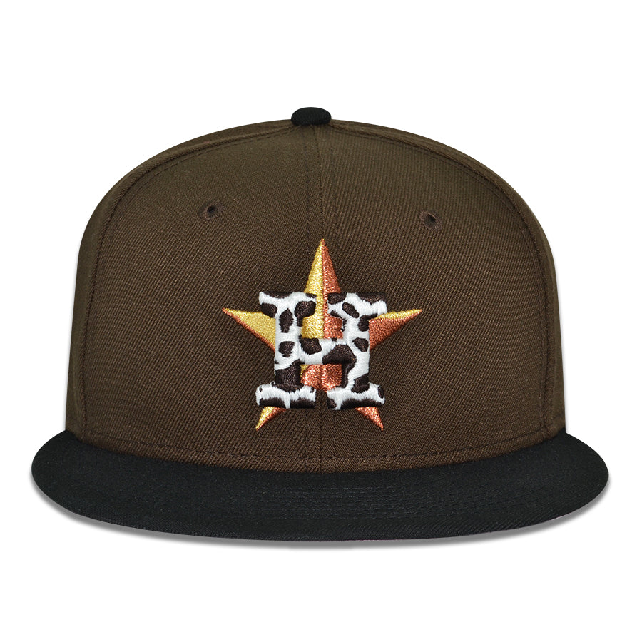 Houston Astros "HOLD FAST PINKY" Exclusive New Era 59Fifty Fitted Hat - Walnut/Black