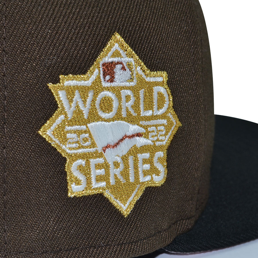 Houston Astros "HOLD FAST PINKY" Exclusive New Era 59Fifty Fitted Hat - Walnut/Black