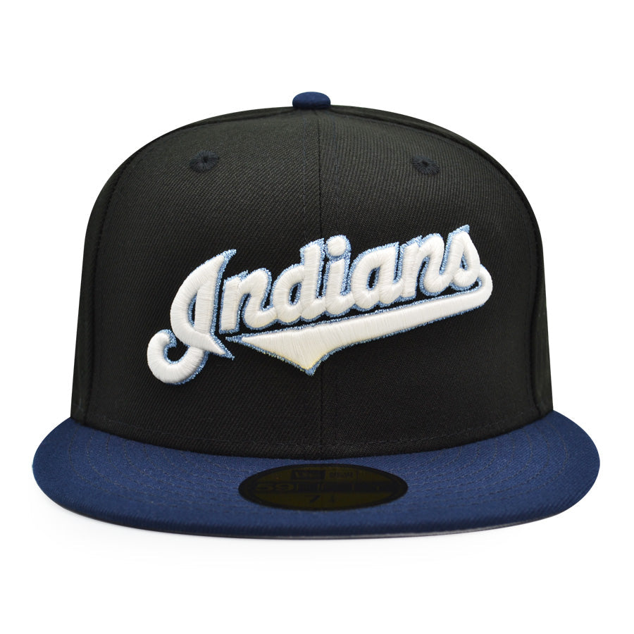 Cleveland Indians Jacobs Field 1994 Inaugural Season Exclusive New Era 59Fifty Fitted Hat - Black/Navy