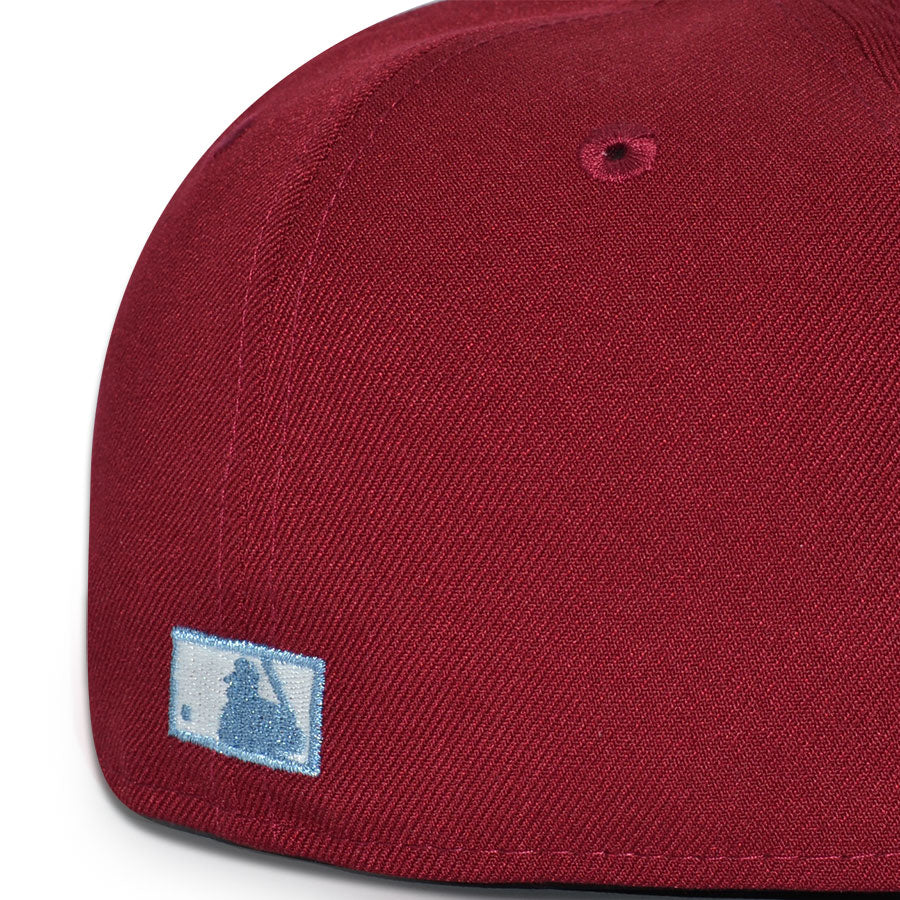 Atlanta Braves "ReUp" Exclusive New Era 59Fifty Fitted Hat - Cardinal/Maroon