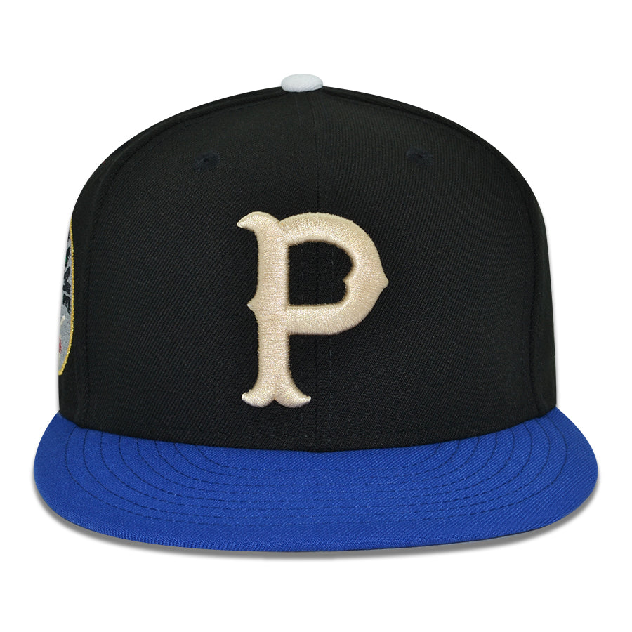 Pittsburgh Pirates "POPEYE" Exclusive New Era 59Fifty Fitted Hat - Black/Calming Blue