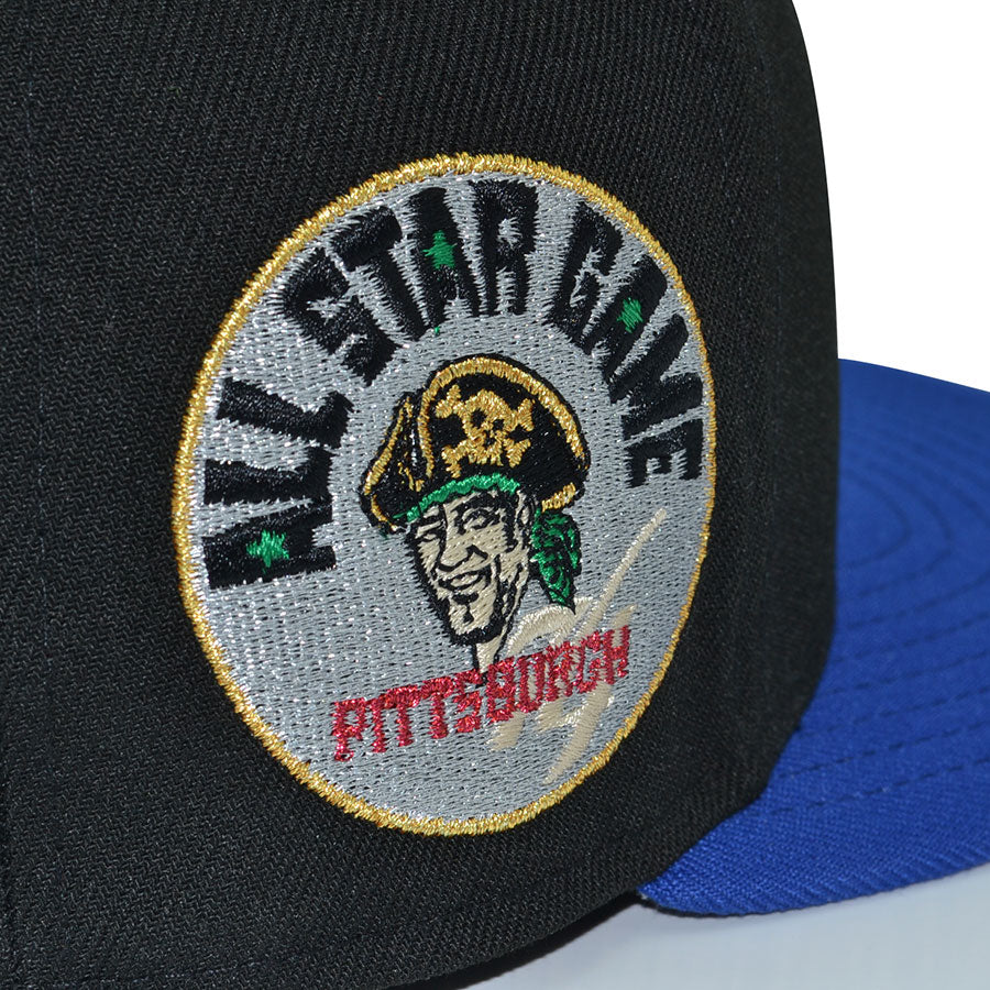 Pittsburgh Pirates "POPEYE" Exclusive New Era 59Fifty Fitted Hat - Black/Calming Blue