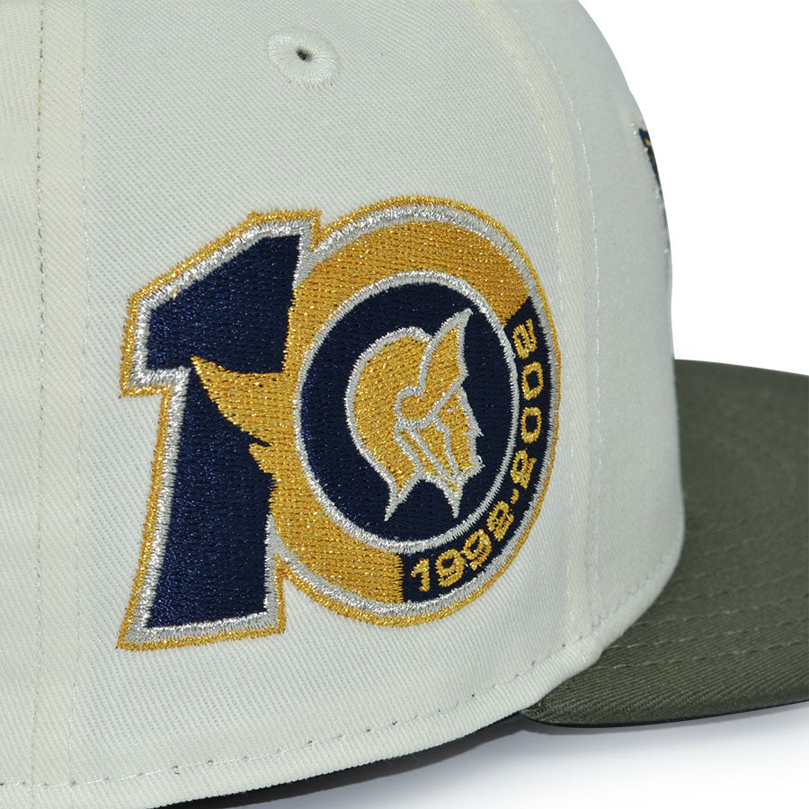 Ottawa Senators "MONEY BAGS" Exclusive New Era 59Fifty Fitted Hat - Chrome/New Olive