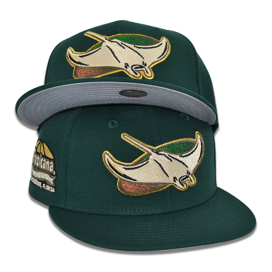 Tampa Bay Devil Rays "SWAMP PRINCESS" Exclusive New Era 59Fifty Fitted Hat - Dark Green