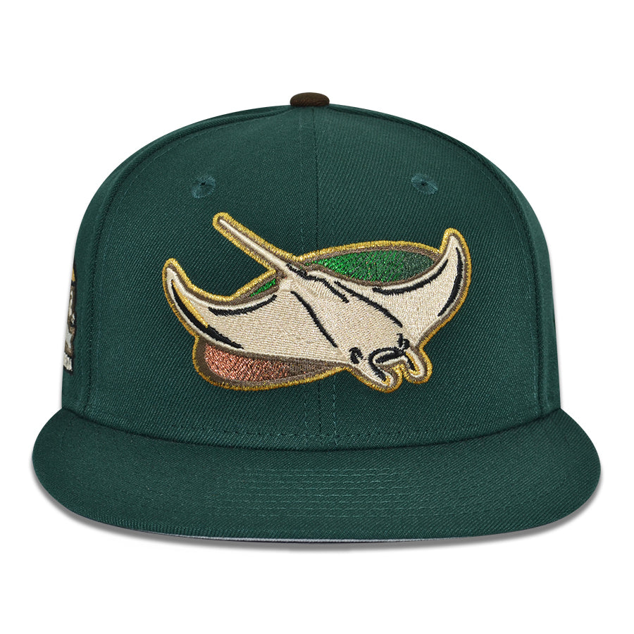 Tampa Bay Devil Rays "SWAMP PRINCESS" Exclusive New Era 59Fifty Fitted Hat - Dark Green