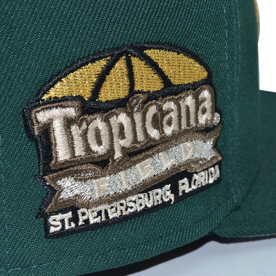 Tampa Bay Devil Rays "SWAMP PRINCESS" Exclusive New Era 59Fifty Fitted Hat - Dark Green