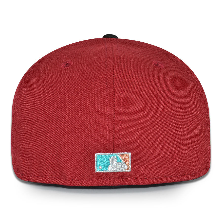 Arizona Diamondbacks "ANSWERBACKS" Exclusive New Era 59Fifty Fitted Hat - Brick/Black/Pinky UV