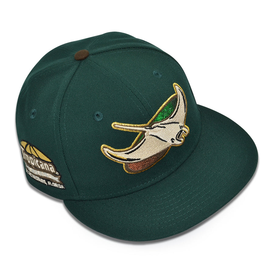 Tampa Bay Devil Rays "SWAMP PRINCESS" Exclusive New Era 59Fifty Fitted Hat - Dark Green