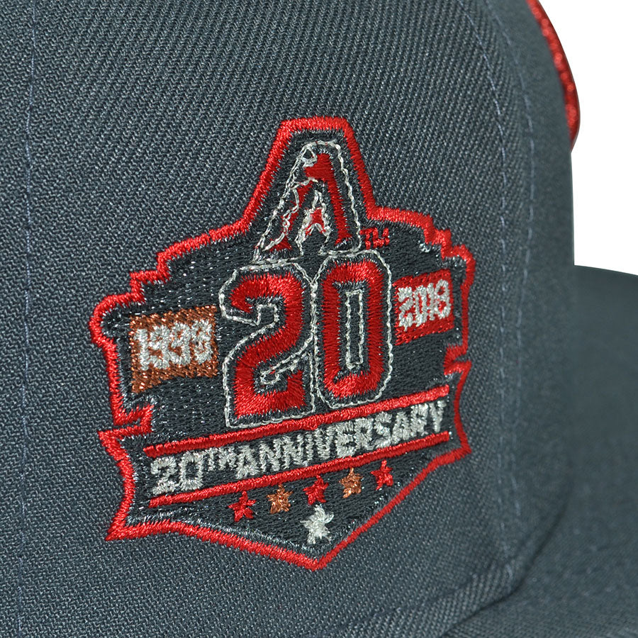 Arizona Diamondbacks "SHADOW STRIKE" Exclusive New Era 59Fifty Fitted Hat - Graphite