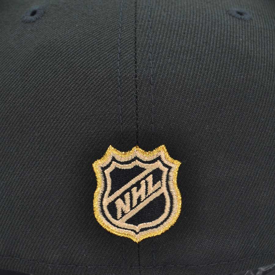 Nashville Predators "CELL BLOCK" Exclusive New Era 59Fifty Fitted Hat - Black/Navy
