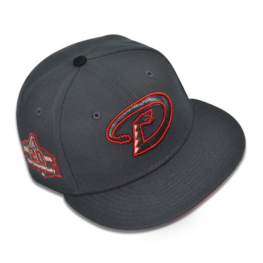 Arizona Diamondbacks "SHADOW STRIKE" Exclusive New Era 59Fifty Fitted Hat - Graphite