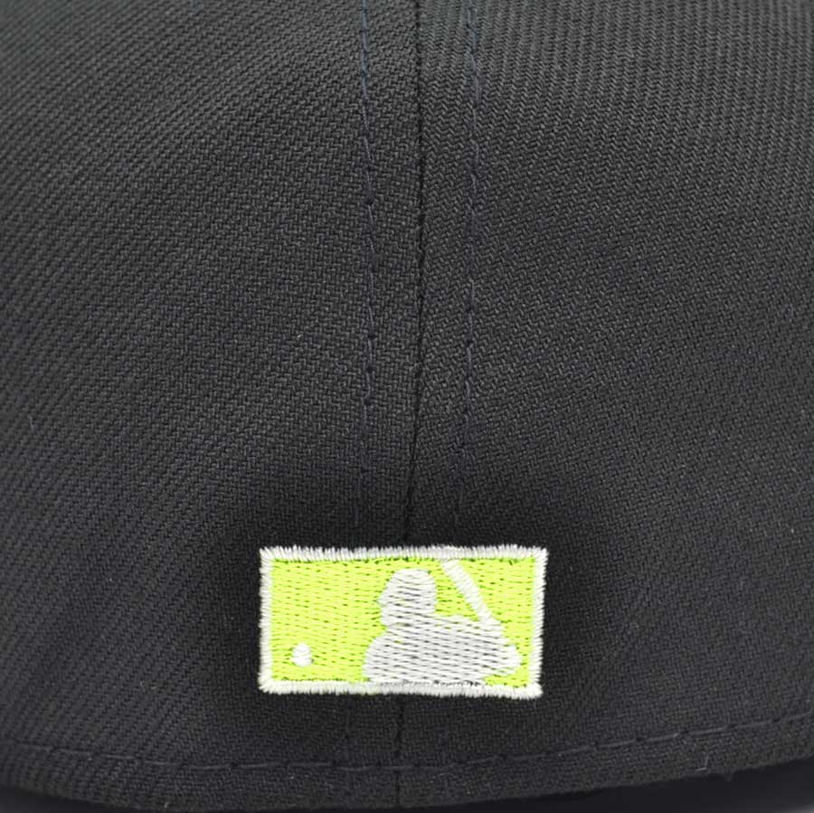 Washington Nationals "CYBER FLAME" Exclusive New Era 59Fifty Fitted Hat - Black