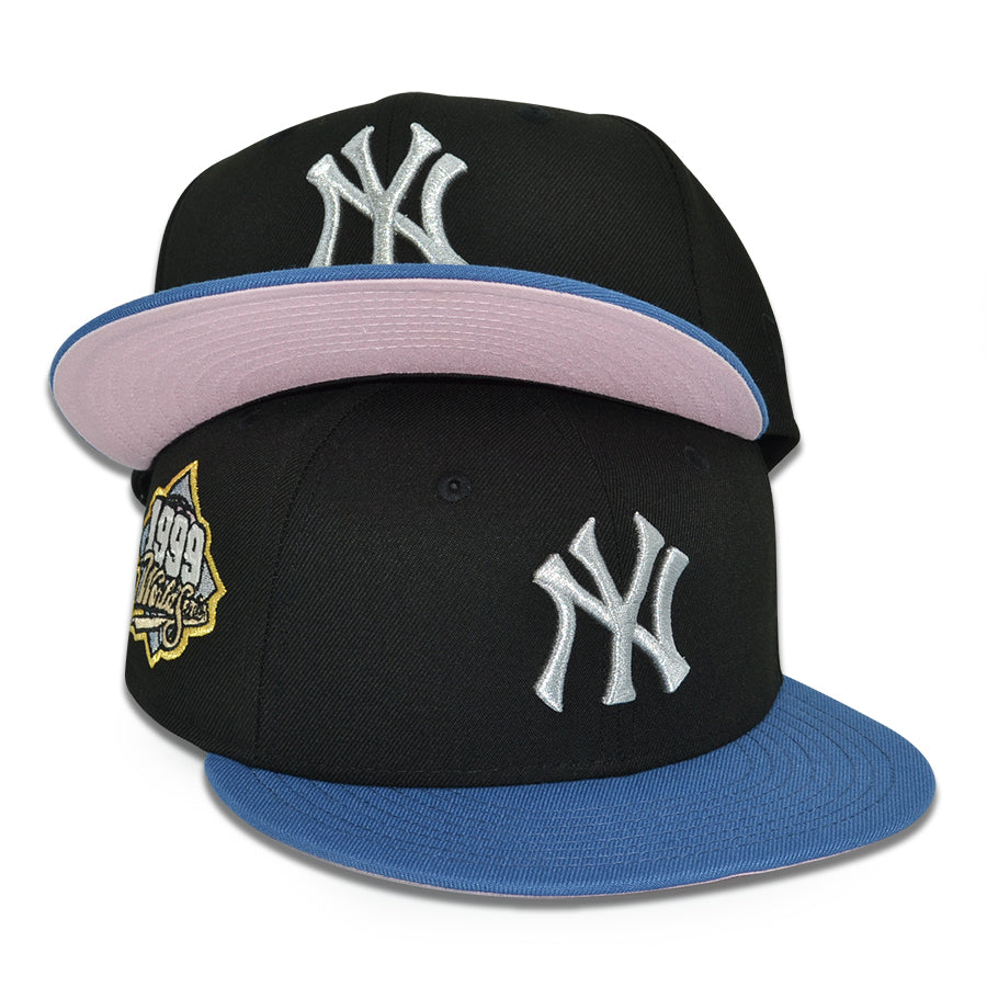 New York Yankees "THE EDGE" Exclusive New Era 59Fifty Fitted Hat - Black/Indigo