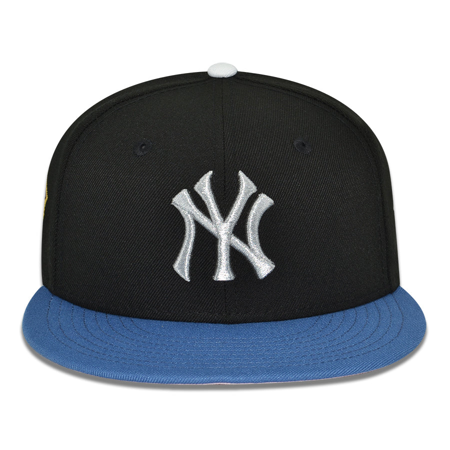 New York Yankees "THE EDGE" Exclusive New Era 59Fifty Fitted Hat - Black/Indigo