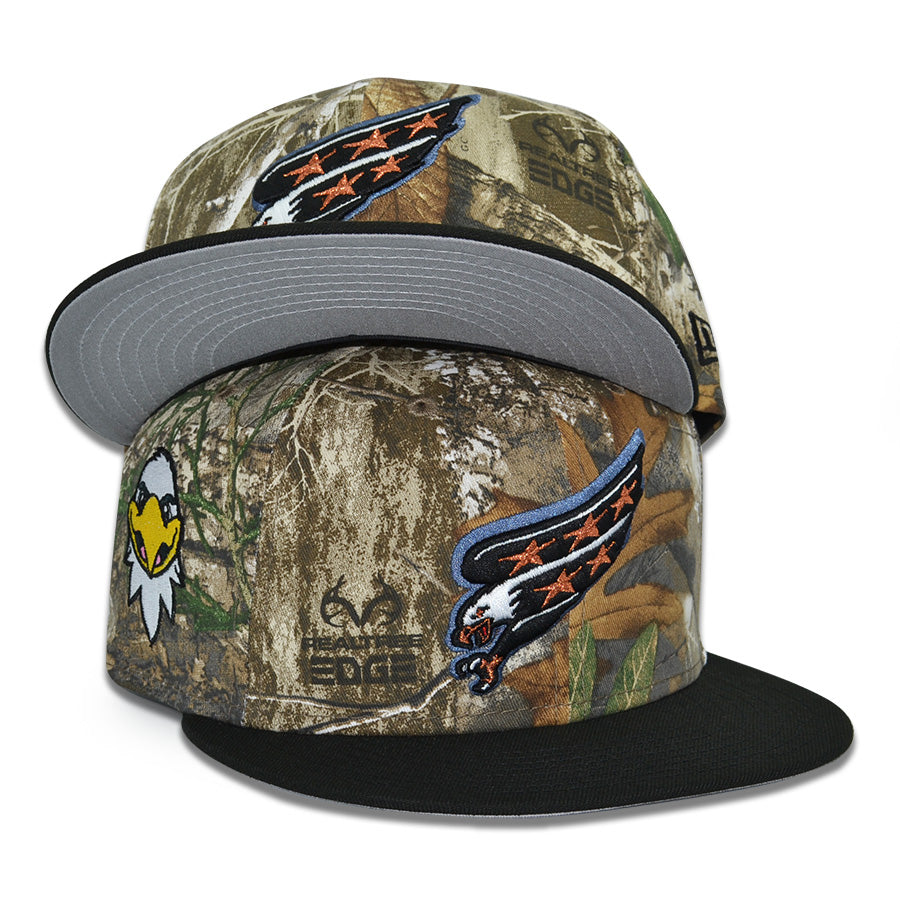 Washington Capitals "SLAPSHOT REALTREE" Exclusive New Era 59Fifty Fitted Hat - Real Tree/Black
