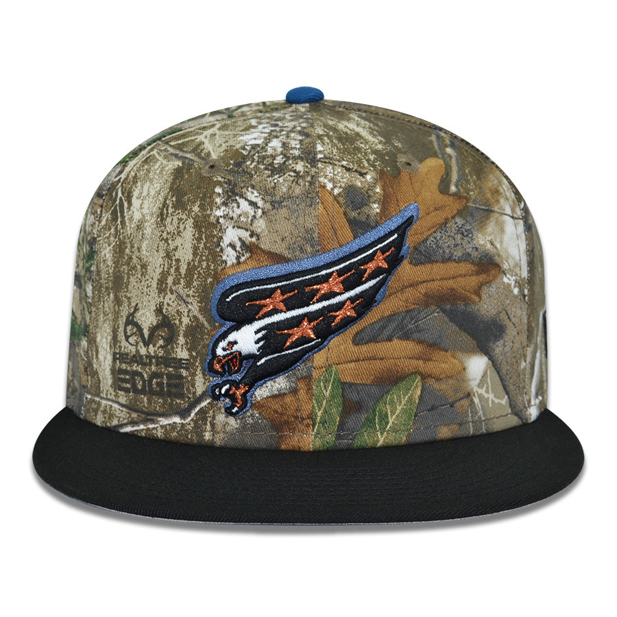 Washington Capitals "SLAPSHOT REALTREE" Exclusive New Era 59Fifty Fitted Hat - Real Tree/Black