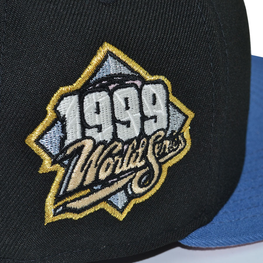 New York Yankees "THE EDGE" Exclusive New Era 59Fifty Fitted Hat - Black/Indigo