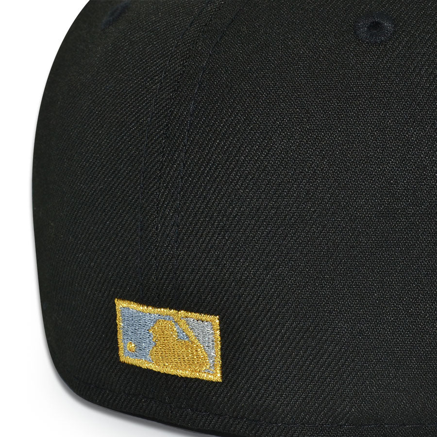 New York Yankees "THE EDGE" Exclusive New Era 59Fifty Fitted Hat - Black/Indigo