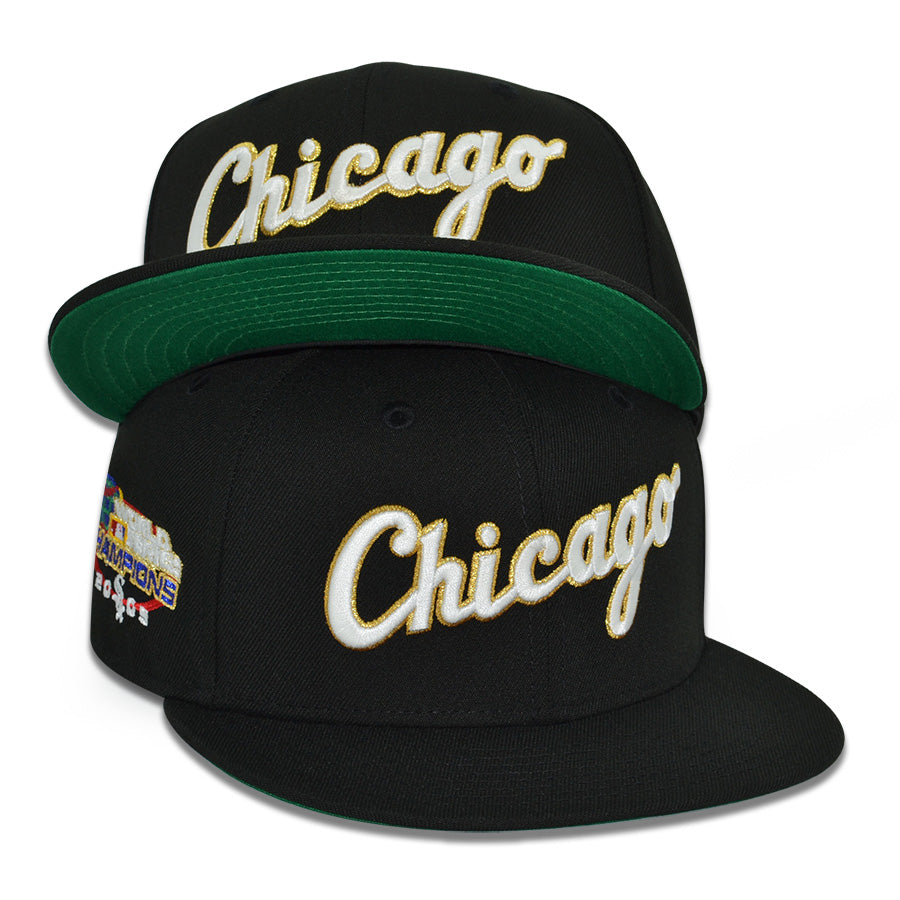 Chicago White Sox "SOUTH SIDE REIGN" Exclusive New Era 59Fifty Fitted Hat - Black