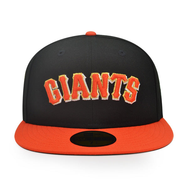 San Francisco Giants 2007 ALL-STAR GAME Exclusive New Era 59Fifty Fitted Hat - Black/Orange