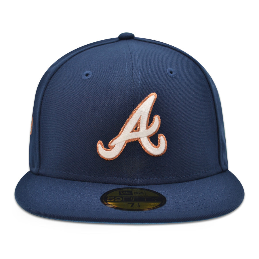 Atlanta Braves "TWO-O-FIVE" Exclusive New Era 59Fifty Fitted Hat - Ocean Side/Sky UV