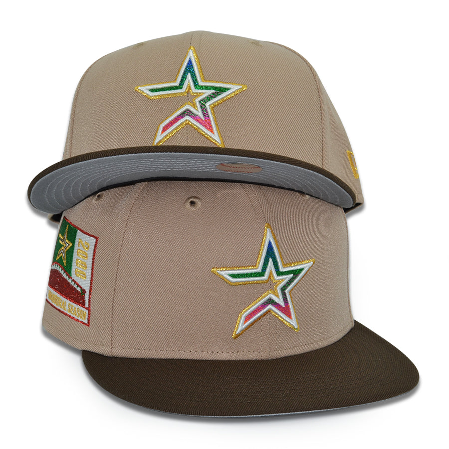 Houston Astros "THE SERAPE" Exclusive New Era 59Fifty Fitted Hat - Camel/Walnut
