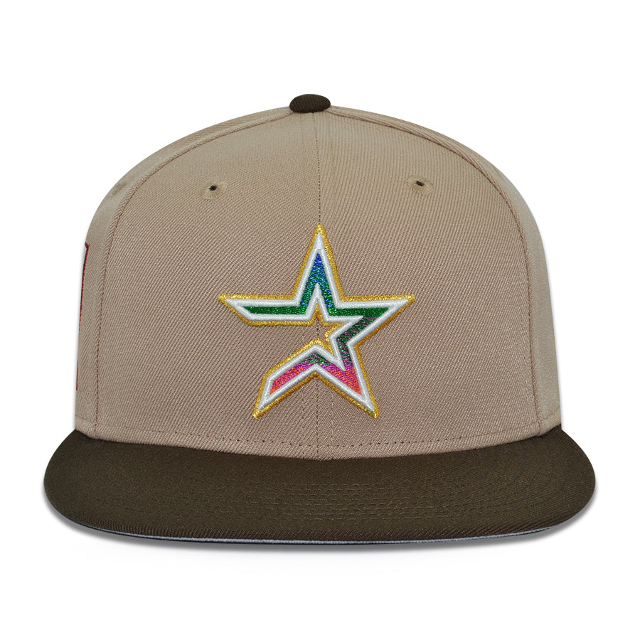 Houston Astros "THE SERAPE" Exclusive New Era 59Fifty Fitted Hat - Camel/Walnut