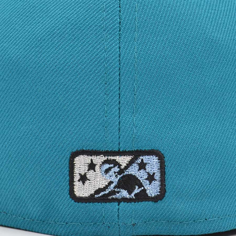 Pensacola Blue Wahoos Southern League Exclusive New Era 59Fifty Fitted Hat - Title Wave/Black