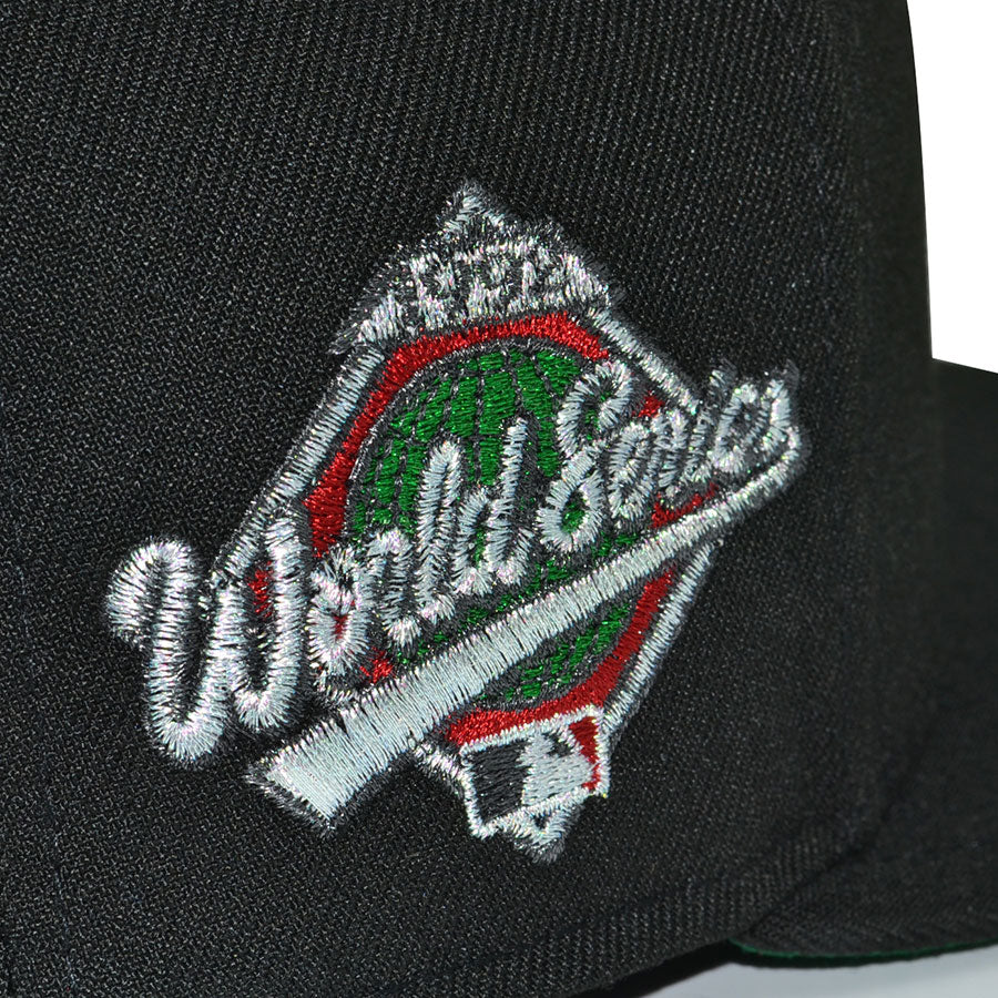 Atlanta Braves "THE DOUBLE UP" Exclusive New Era 59Fifty Fitted Hat - Black