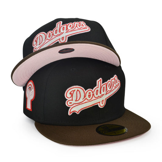 Los Angeles Dodgers 1981 CITY BICENTENNIAL Exclusive New Era 59Fifty Fitted Hat – Black/Walnut