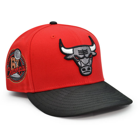 Chicago Bulls "BULLY BALL" Exclusive New Era 59Fifty Fitted Hat - Scarlet/Black Camo