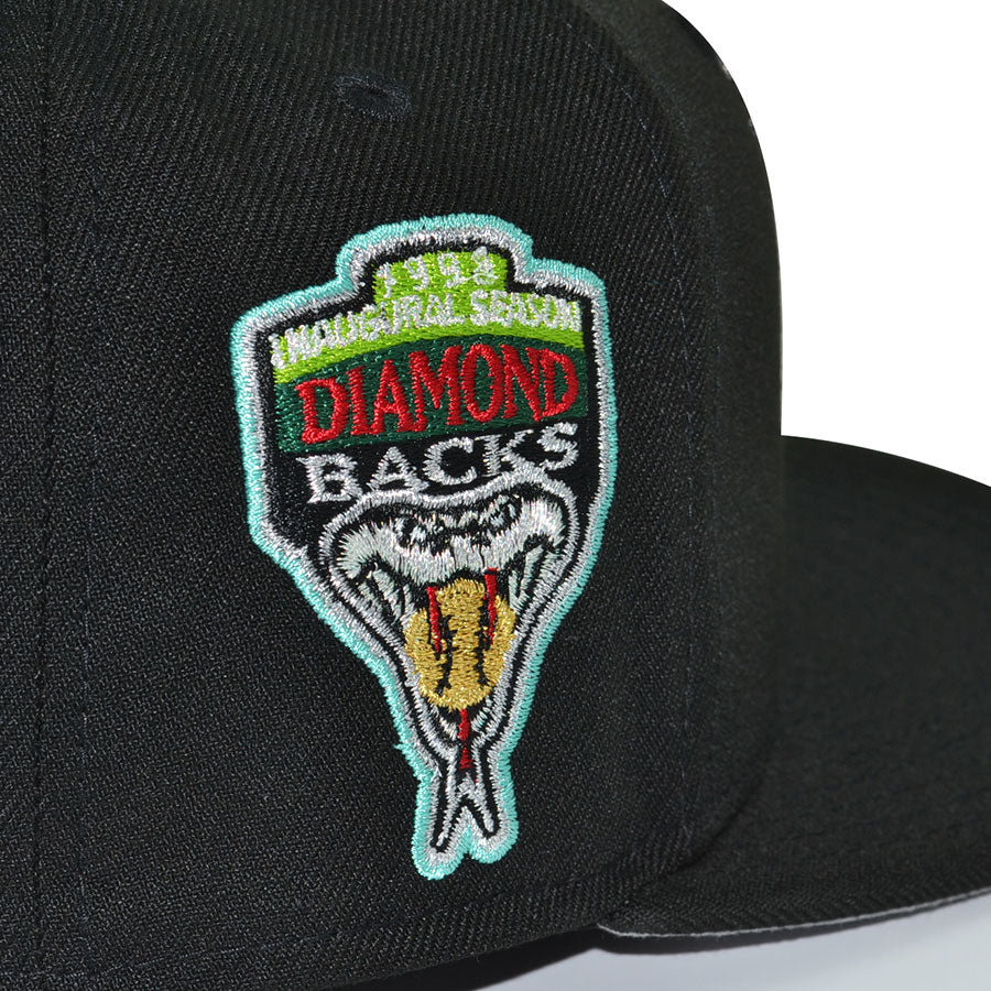 Arizona Diamondbacks "VOLDEMORT" Exclusive New Era 59Fifty Fitted Hat - Black