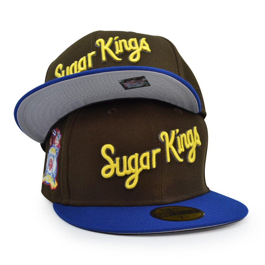 Havana Sugar Kings 1959 AAA Champions Exclusive New Era 59Fifty Fitted Hat - Walnut/Royal